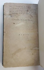 The Praise of Hell by Jean Frederic Bernard (ca 1775) Leather and Marbled Boards
