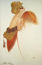 Fantasy Art by LUBOV Signed Limited #249/300 ART PRINTS Mask & Crown