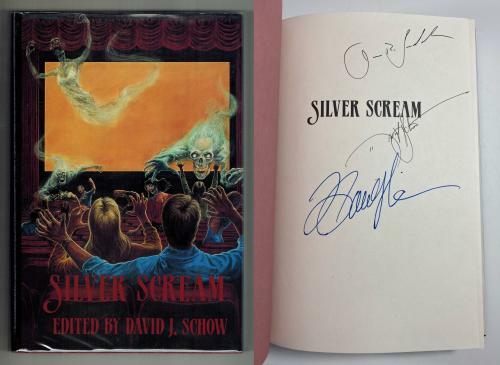 Silver Scream by David J. Schow (editor) Signed by 9