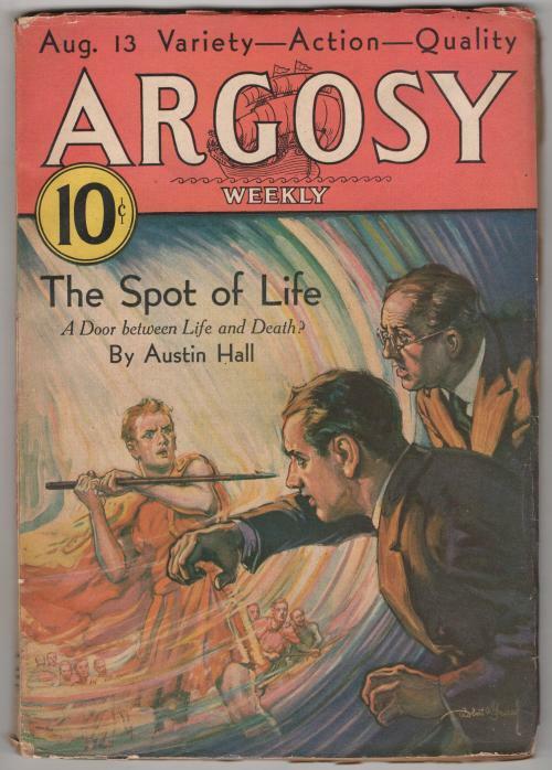 Argosy August 13 1932 Robert A. Graef Cvr; H. Bedford-Jones; Austin Hall