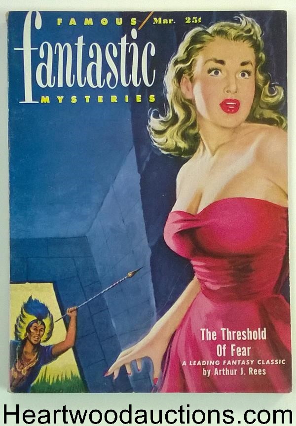 Famous Fantastic Mysteries Mar  1951 H.P. Lovecraft  The Music of Erich Zann - U