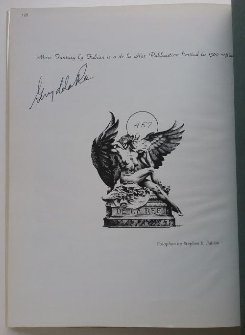More Fantasy by Fabian by Gerry de la Ree (Limited Edition) Signed
