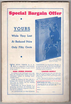 Weird Tales Jun 1938 Classic Brundage Bondage Cover; H. P. Lovecraft - Pulp