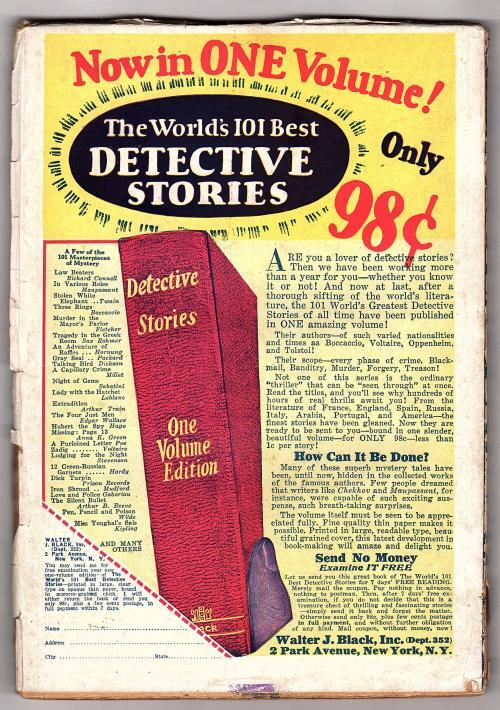 Gold Seal Detective March 1936 De Soto Gun Fight Cvr, Clark Aiken - Pulp