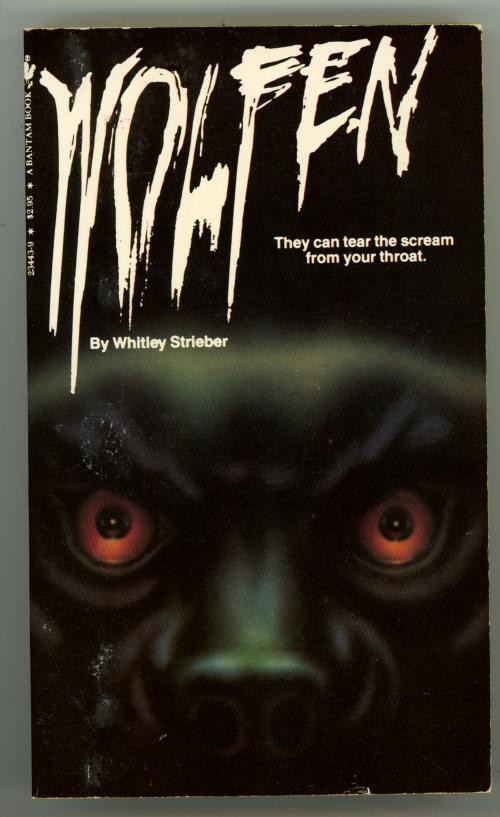 The Wolfen by Whitley Strieber (Movie tie-in, 1981) Signed