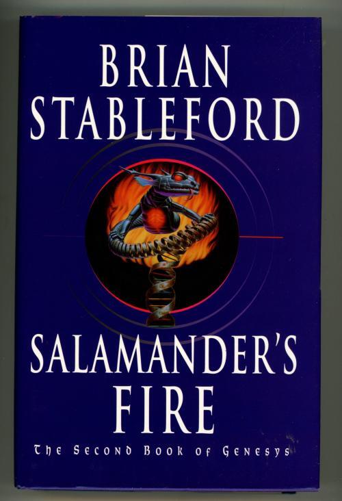Salamander's Fire by Brian Stableford (First Edition) Signed