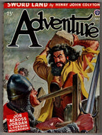 Adventure Jul 1946 Pulp Peter Stevens Cvr; Gordon MacCreagh; Trimmed