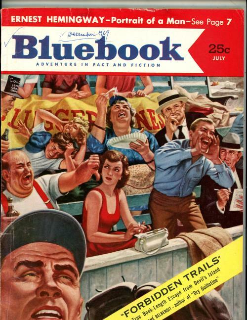 Bluebook Jul 1953  Hemmingway Portrait