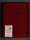 The Hand of the Unseen by Marie Connor Leighton (First Edition) Rare DJ Publi...