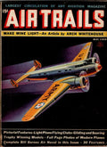 Air Trails May 1938 Frank Tinsley Cvr; Bill Barnes Novel by George L. Eaton