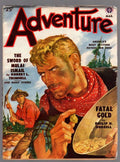 Adventure" March 1950 Trimnell; Charles Dye Cvr - Pulp
