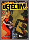 Private Detective Stories" September 1945  Ward GGA Cvr - Pulp