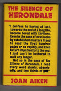 Silence of Herondale by Joan Aiken (First UK Edition) Gollancz File Copy