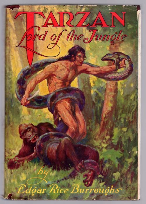 Tarzan Lord of the Jungle by Edgar Rice Burroughs (Wartime Reprint)