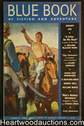 Blue Book Jan 1938  Edgar Rice Burroughs - Tarzan and the Elephant Men