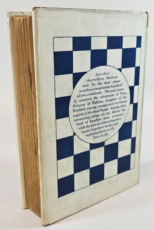 The Chessmen of Mars by Edgar Rice Burroughs (First Edition) Signed