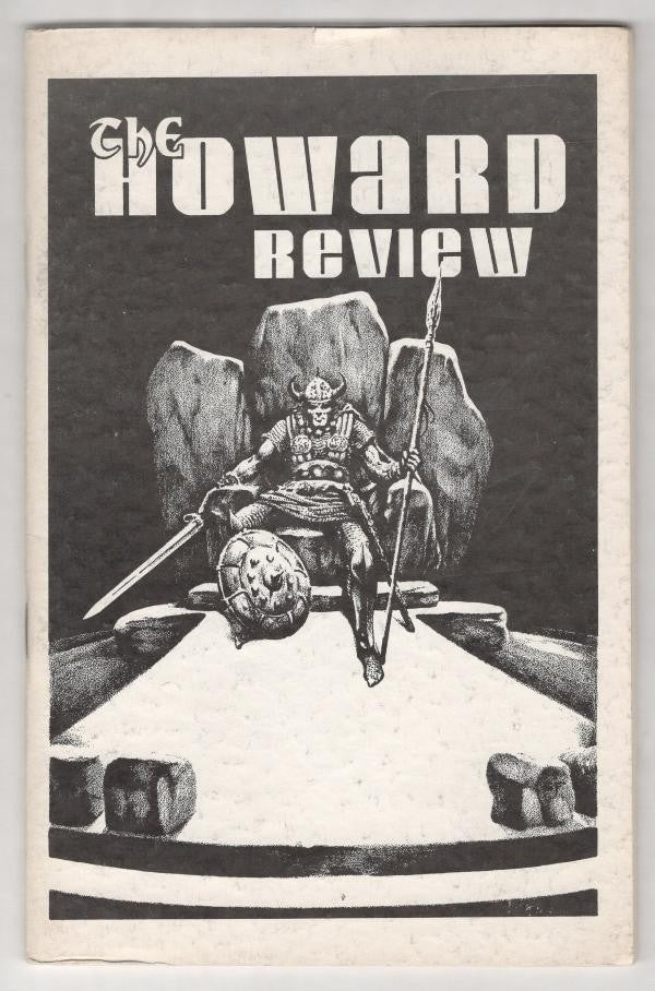 The Howard Review THR ONE Second Edition by Robert E. Howard