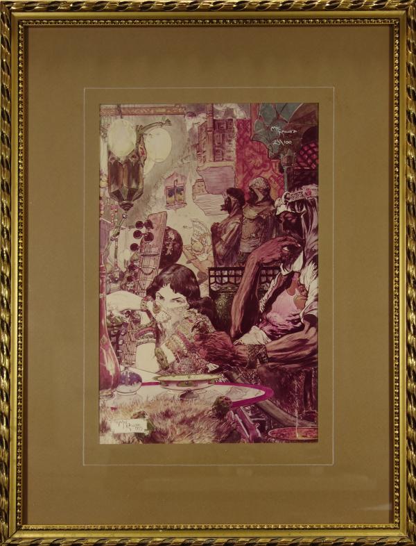 Michael Kaluta SIGNED PRINT "Ayisha" LTD #23/100