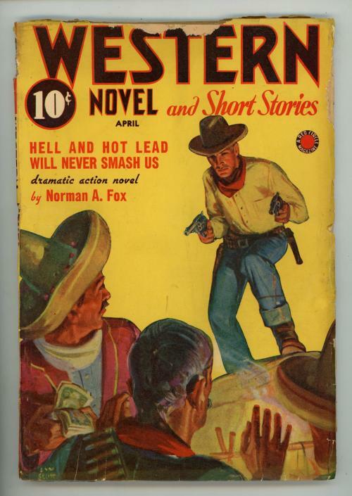Western Novel and Short Stories Apr 1942 Norman A. Fox, Tom W. Blackburn