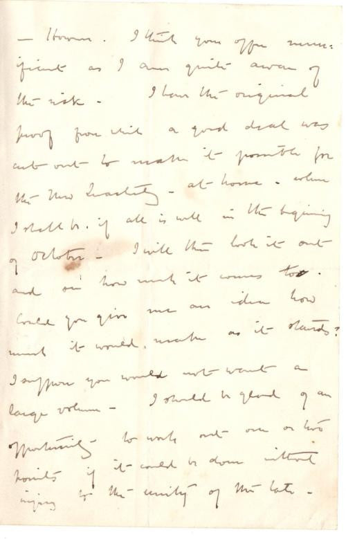 A Beleaguered City by Mrs. Oliphant (First Edition) Includes a Signed Letter
