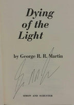 Dying of the Light by George R. R. Martin (First Edition) Signed