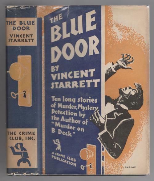 The Blue Door by Vincent Starrett (First Edition)