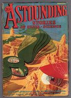 Astounding January 1933 H.W. Wesso cvr; Murray Leinster - Pulp