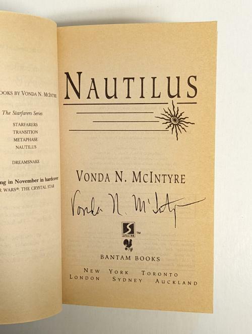 Nautilus by Vonda N. McIntyre Signed