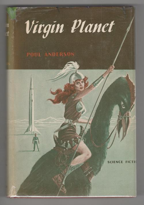 Virgin Planet by Poul Anderson (First Edition) Ed Emshwiller Cover Art