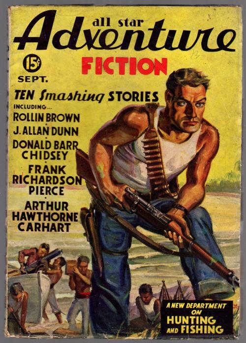 All Star Adventure Sep 1935 Brown, Dunn, Chidsey, Pierce, Carhart - Pulp