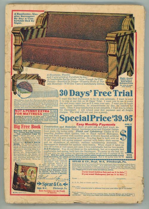 Argosy Feb 23 1924 Pulp Burroughs - Tarzan and the Ant Men Pt. 4/7