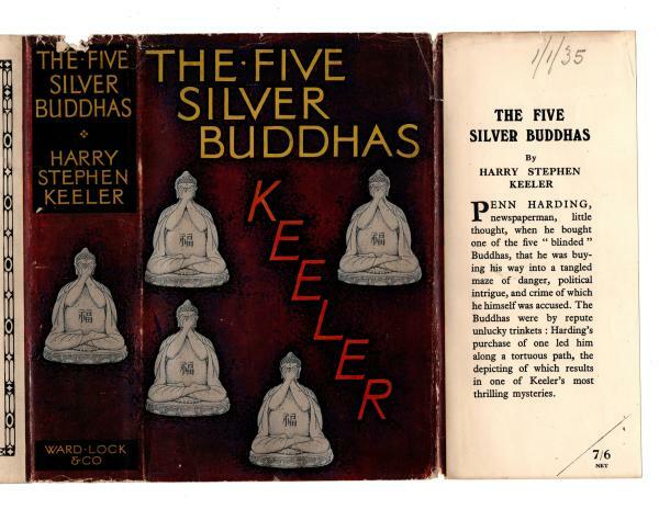 The Five Silver Buddhas by Harry Stephen Keeler (First Edition) File Copy