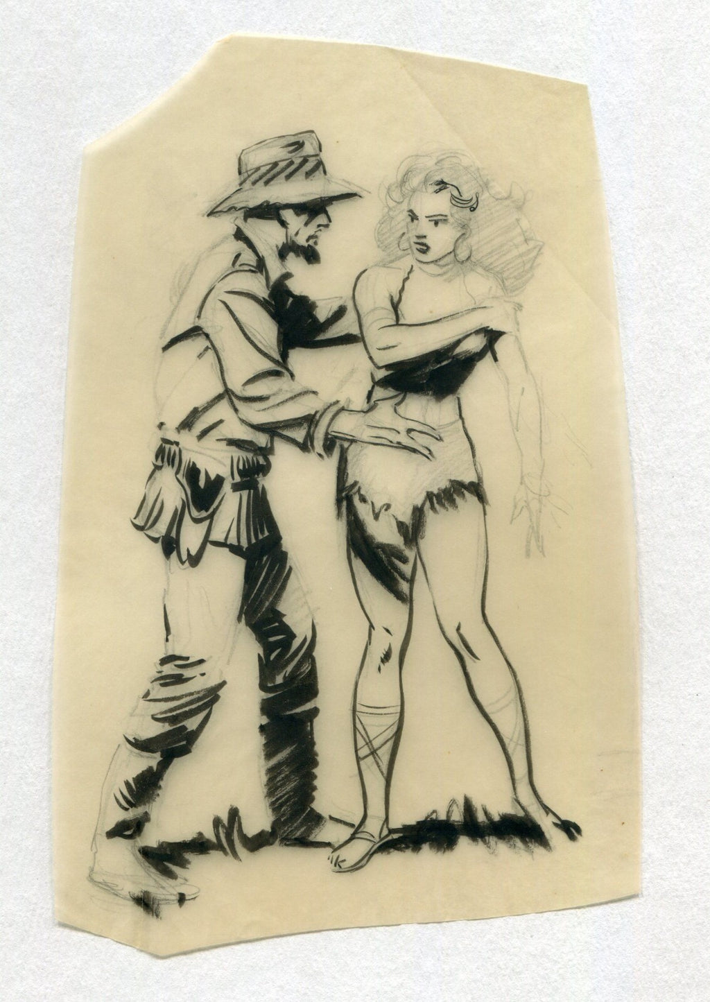 Al Williamson Sketchbook by J. David Spurlock, Original Art RGK Estate