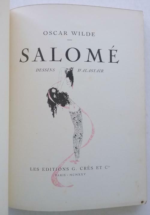 SALOME by Oscar Wilde (Alastair, Illustrator) Fine Binding