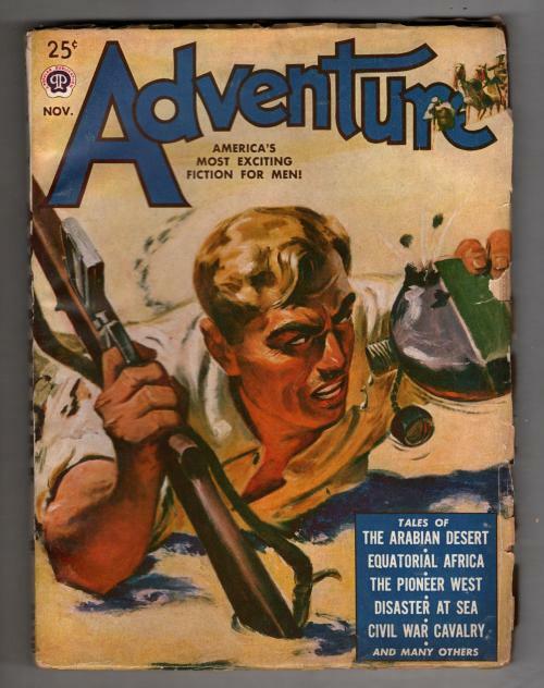 Adventure Nov 1949 "Pirate on the Bay" Richard E. Glendinning