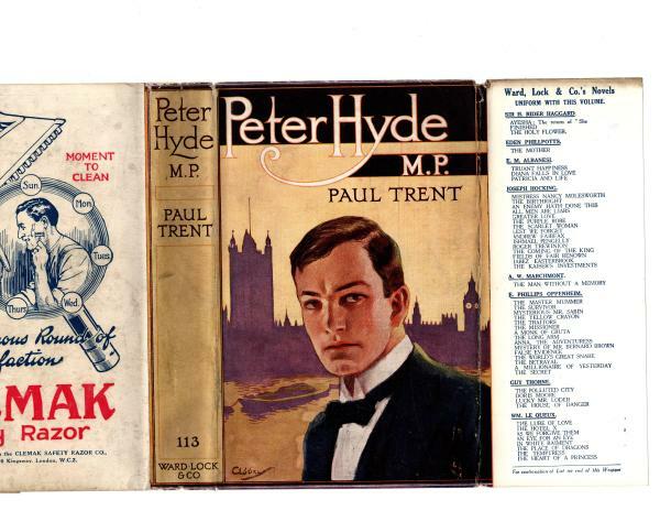 Peter Hyde, M.P. by Paul Trent (Hubin Mystery) File Copy