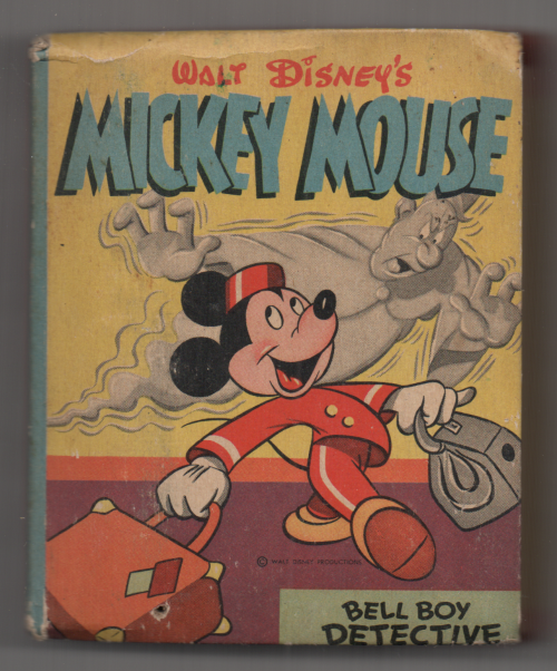 Mickey Mouse Bell Boy Detective by Walt Disney, Big Little Book #1483