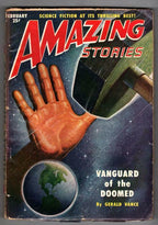 Amazing Stories February 1951 First Kendall Foster Crossen Sci-Fi