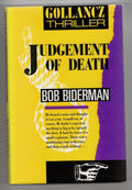 Judgement of Death by Bob Biderman (First Edition) File Copy