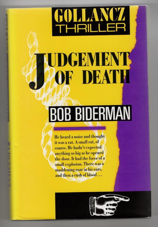 Judgement of Death by Bob Biderman (First Edition) File Copy