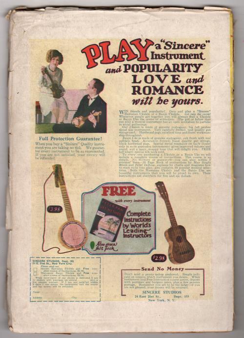 Crime Mysteries Sep 2 1927 Vol 1 #2 Rare - Pulp