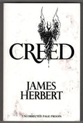 Creed by James Herbert (Uncorrected Proof)