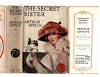 The Secret Sister by Arthur Applin (First Edition) Rare DJ Publisher's Copy