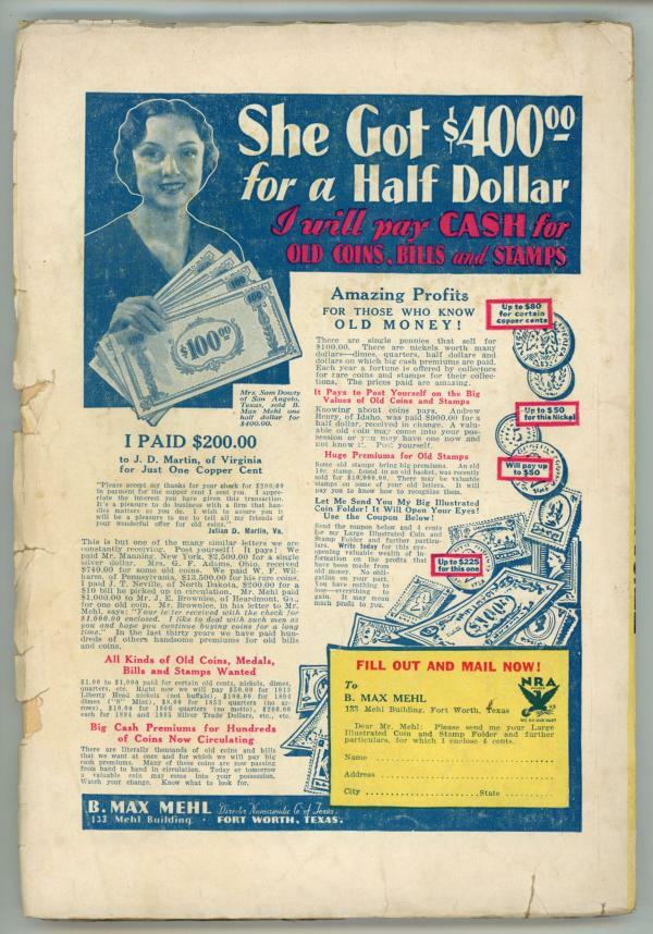 The Lone Eagle Feb 1935 Pulp