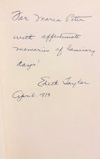 The Serpent Under It by Edith Taylor (First Edition) Signed