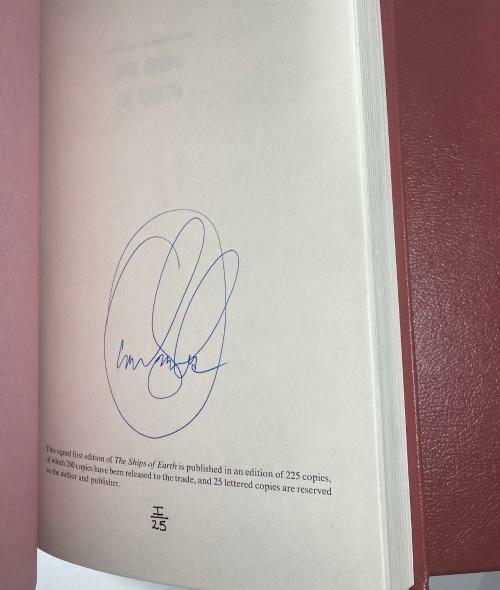 The Ships of Earth by Orson Scott Card (Signed Copy I) Slipcased