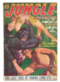 Jungle Stories  Winter 1951 Wild Ape Attacks GGA Cvr Pulp Trimmed