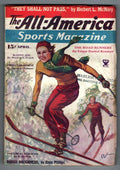 All-America Sports Magazine Apr 1935 Skiing Cvr; E.D. Kramer Verse; Ernie Phi...
