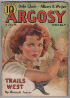 Argosy Aug 14 1937 Emmett Watson woman with whip Cvr; Bennett Foster