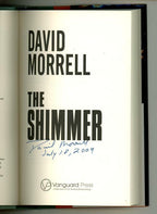 The Shimmer by David Morrell (First Edition) Signed
